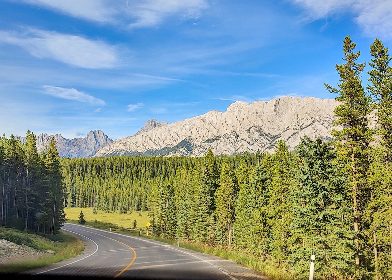 Fahrt zum Rawson Lake in Kanada