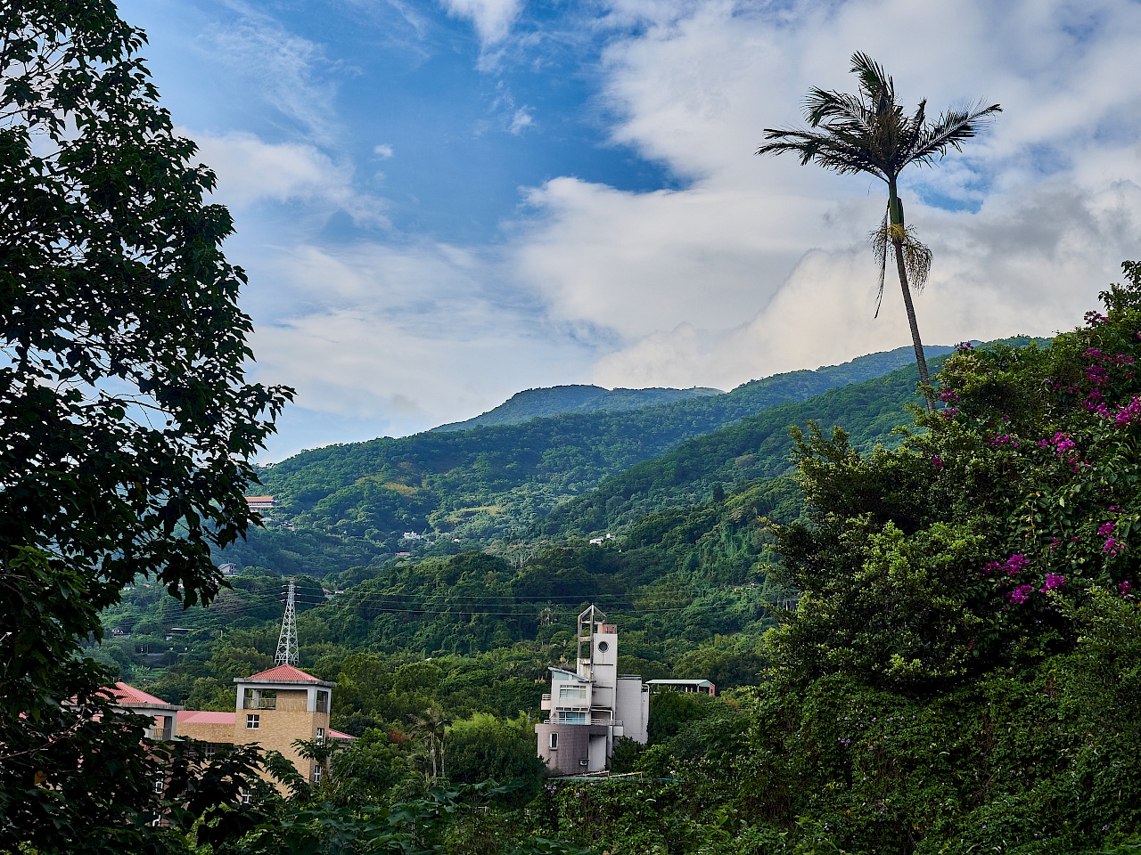 Aussicht in Beitou (Taiwan)