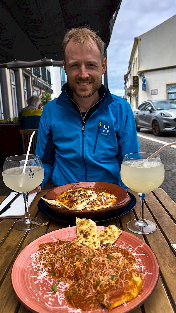 Essen in Ponta Delgada auf São Miguel (Azoren)