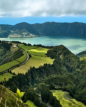 Wanderung zum Miradouro da Boca do Inferno auf São Miguel (Azoren)